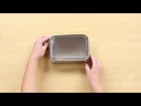 Lunchbox Solo rectangle 100% inox (858 ml) –  dès 4 ans, disponible chez Nature for kids