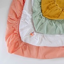 Housse de matelas à langer 50 x 70 cm en coton bio - dès la naissance