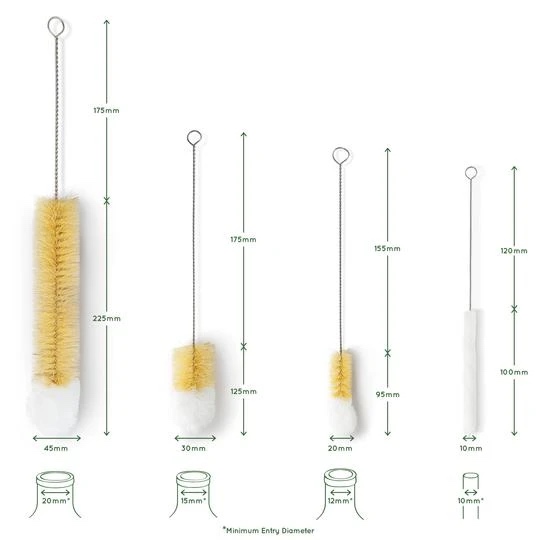 Brosse / goupillon de nettoyage multi-usages - vrac
