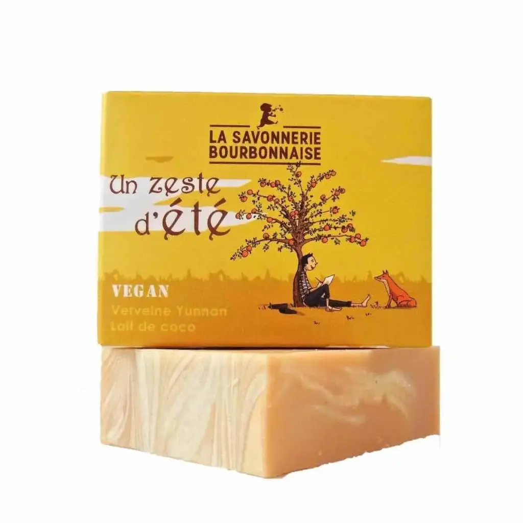 Savon corps et visage Un Zeste d’été - verveine – végan - dès 3 ans