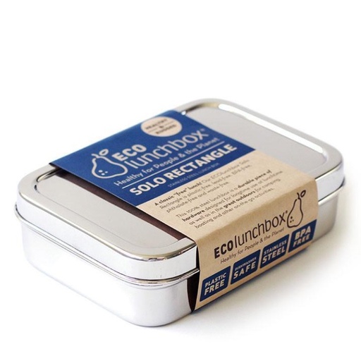 [ELU-E05-1014] Lunchbox Solo rectangle 100% inox (858 ml) –  dès 4 ans
